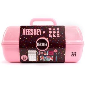 Caboodles x Taste Beauty x Hershey cosmetic case set NWT